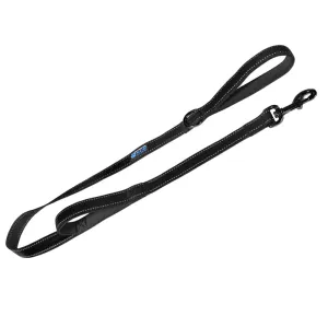 4 FT x 1" Double Handle Heavy Duty Reflective Leash (5 pack)