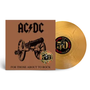 AC/DC / For Those About To Rock We Salute You LP 180g Gold Nugget Vinyl