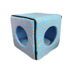 ACE PET Dog Blue Non-Fur Cosy Dog Bed