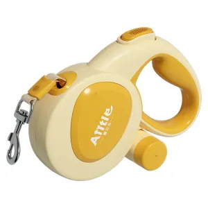 Aiitle Retractable Dog Leash with LED Flashlight Yellow
