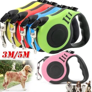 Automatic Retractable Leash Dog Lead