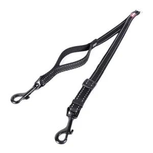 EzyDog Soft Touch Adjustable Coupler 24" Black