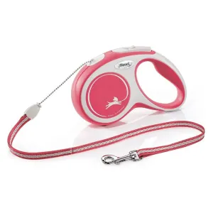Flexi 5m Small Red New Comfort Cord Retractable Dog Lead