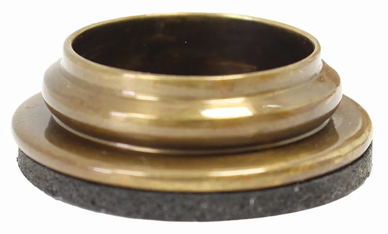 Floor Coasters Antique Brass Finish (Standard)