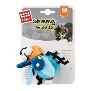 GiGwi 'Shining Friends' Firefly with Activated LED light & Catnip Toy for Cat, Multicolour