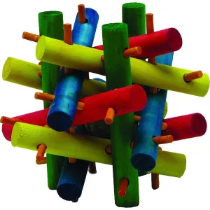 Kaytee Nut Knot Knibbler Wooden Chew Toy