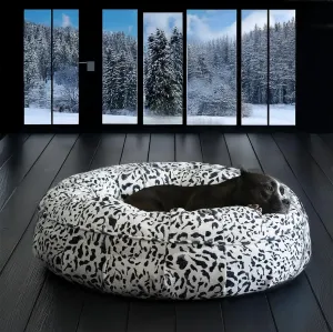 NEW: Animal Print Ortho Puff™ Companion-Pedic® Luxury Dog Bed
