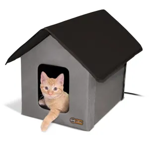 Outdoor Heated Cat House - K&H Pet Products Outdoor Kitty House