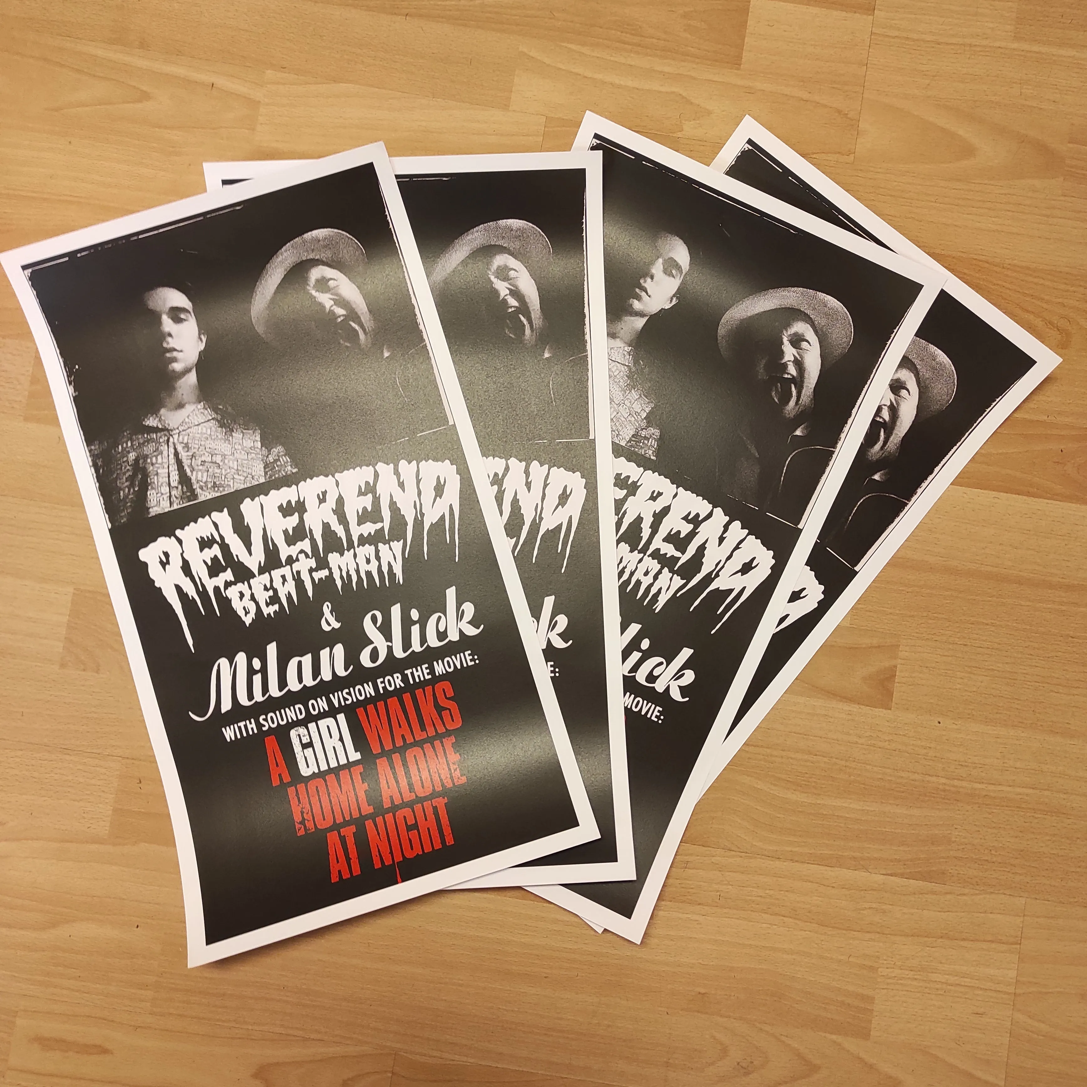 Poster - Reverend Beat-Man & Milan Slick - Film Music