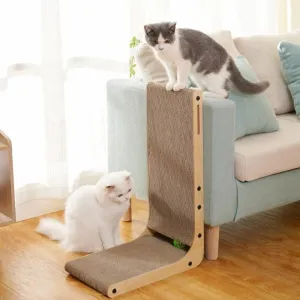 Scratch-n-Sniff Cardboard Cat Scratcher
