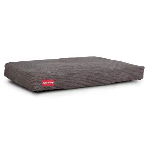The Mattress - Orthopedic Classic Memory Foam Dog Bed - Pom Pom Charcoal Grey