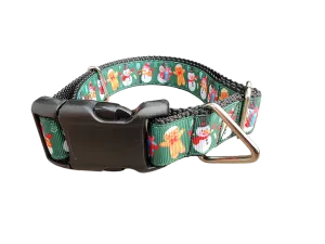 Winter Friends Nylon Dog Collar